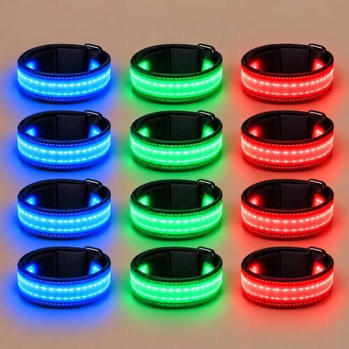 Glow Leg Bands (Set of 4)
